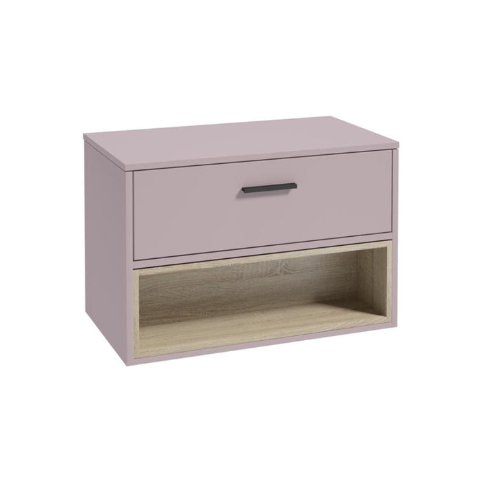 Sonas Malmo 1 Drawer Wall Hung Vanity Unit With Countertop