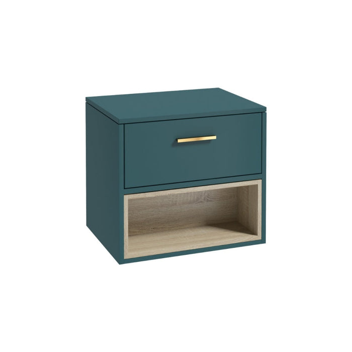 Sonas Malmo 1 Drawer Wall Hung Vanity Unit With Countertop