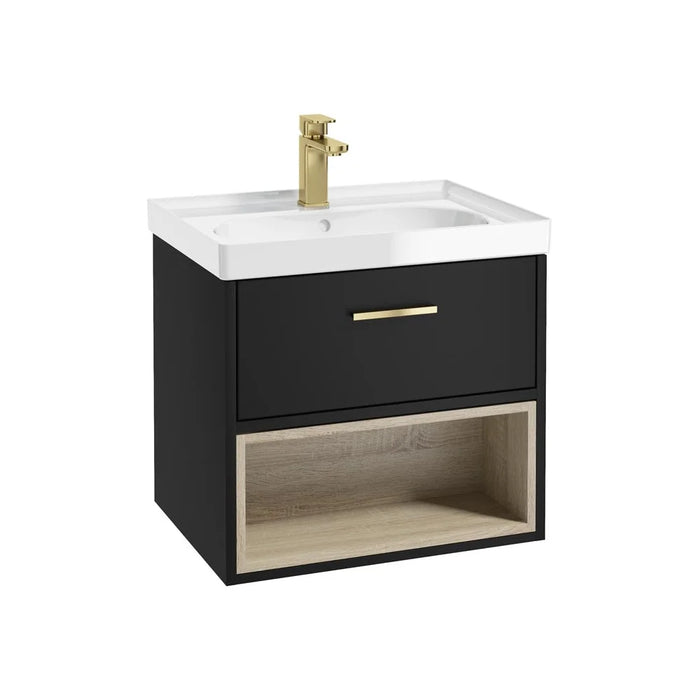 Sonas Malmo 1 Drawer Wall Hung Vanity Unit With Basin