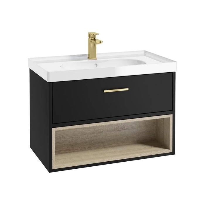 Sonas Malmo 1 Drawer Wall Hung Vanity Unit With Basin