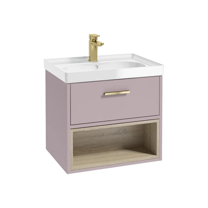 Sonas Malmo 1 Drawer Wall Hung Vanity Unit With Basin