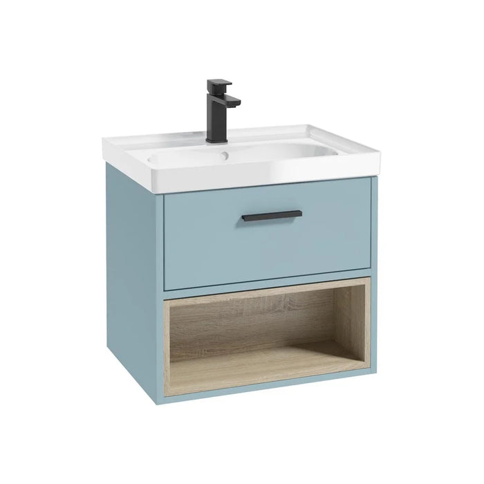 Sonas Malmo 1 Drawer Wall Hung Vanity Unit With Basin