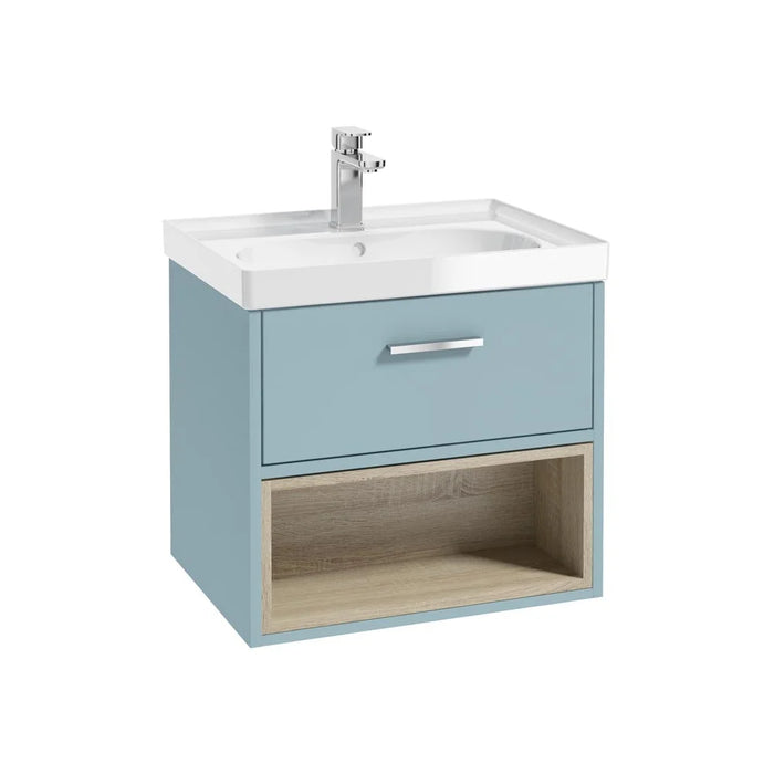 Sonas Malmo 1 Drawer Wall Hung Vanity Unit With Basin