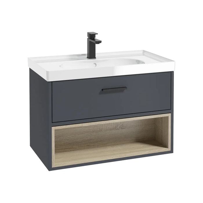 Sonas Malmo 1 Drawer Wall Hung Vanity Unit With Basin