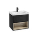 Sonas Malmo 1 Drawer Wall Hung Vanity Unit With Matt Finish