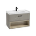 Sonas Malmo 1 Drawer Wall Hung Vanity Unit With Matt Finish