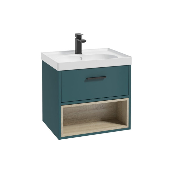 Sonas Malmo 1 Drawer Wall Hung Vanity Unit With Matt Finish