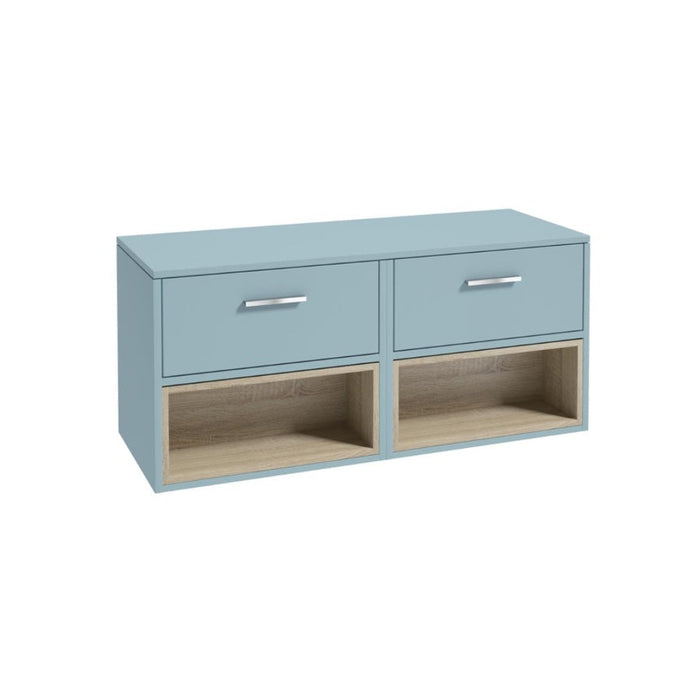 Sonas Malmo 1200mm 2 Drawer Wall Hung Vanity Unit