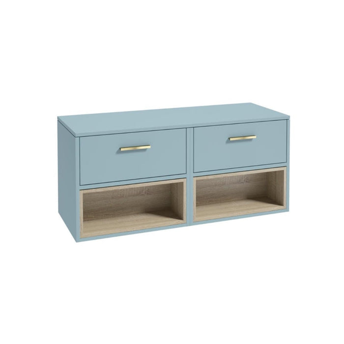 Sonas Malmo 1200mm 2 Drawer Wall Hung Vanity Unit