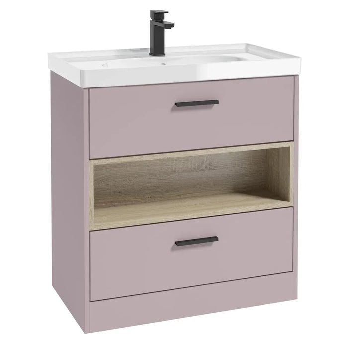 Sonas Malmo 2 Drawer Floorstanding Vanity Unit With Basin