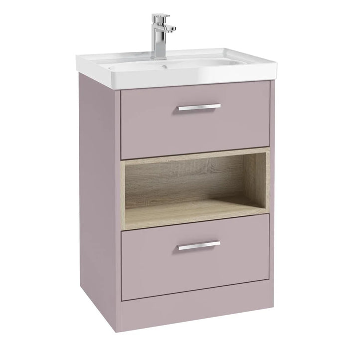 Sonas Malmo 2 Drawer Floorstanding Vanity Unit With Basin