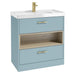 Sonas Malmo 2 Drawer Floorstanding Vanity Unit With Basin