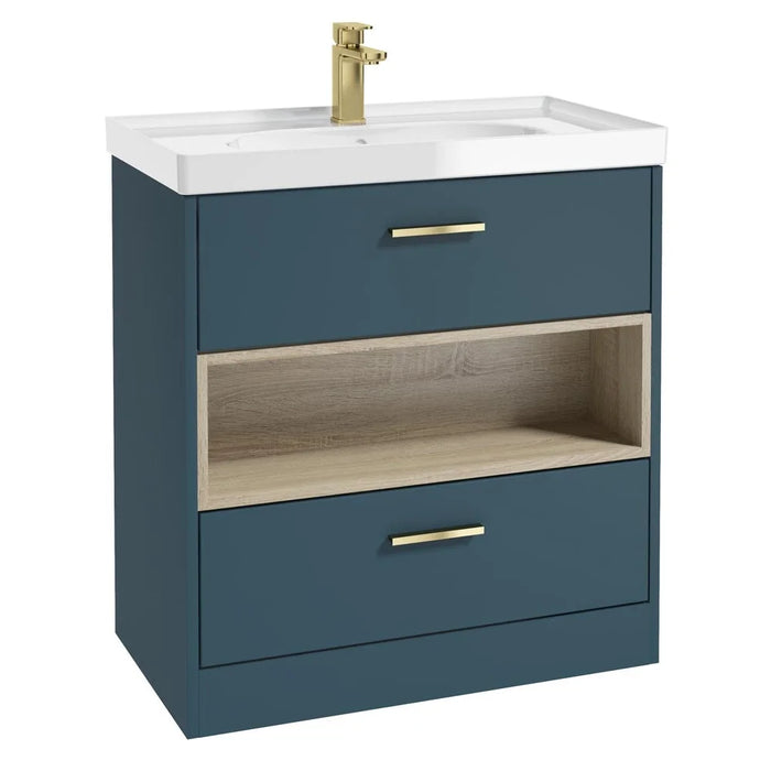 Sonas Malmo 2 Drawer Floorstanding Vanity Unit With Basin