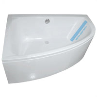 Sonas Maya Offset Corner Bath With Panel 1500mm x 1000mm