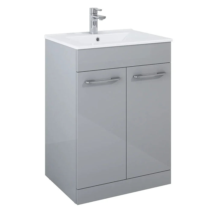 Sonas Otto Plus 600mm 2 Door Floorstanding Vanity Unit -