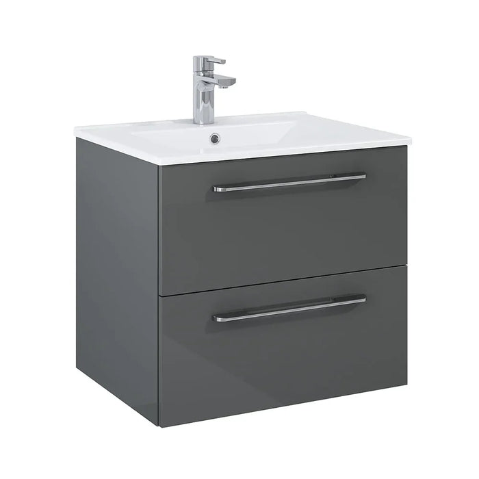 Sonas Otto Plus 600mm 2 Drawer Wall Hung Vanity Unit