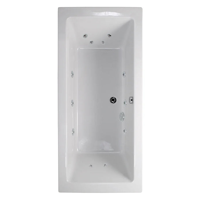 Sonas Pacific 12 Jet Double Ended Bath - 1700mm X 700mm