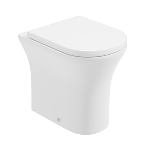 Sonas Pena Rimless Back To Wall Toilet And Seat - White