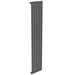 Sonas Piatto Flat Tube Single Panel Designer Radiator -