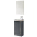 Sonas Prague 450mm 1 Door Floorstanding Vanity Unit