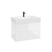 Sonas Pulse Two Drawer Wall Hung Vanity Unit With Ceramic