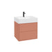 Sonas Pulse Two Drawer Wall Hung Vanity Unit With Ceramic
