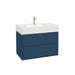 Sonas Pulse Two Drawer Wall Hung Vanity Unit With Ceramic