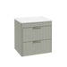 Sonas Reed 2 Drawer Wall Hung Vanity Unit With Countertop