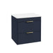Sonas Reed 2 Drawer Wall Hung Vanity Unit With Countertop