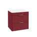 Sonas Reed 2 Drawer Wall Hung Vanity Unit With Countertop