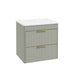 Sonas Reed 2 Drawer Wall Hung Vanity Unit With Countertop