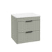 Sonas Reed 2 Drawer Wall Hung Vanity Unit With Countertop