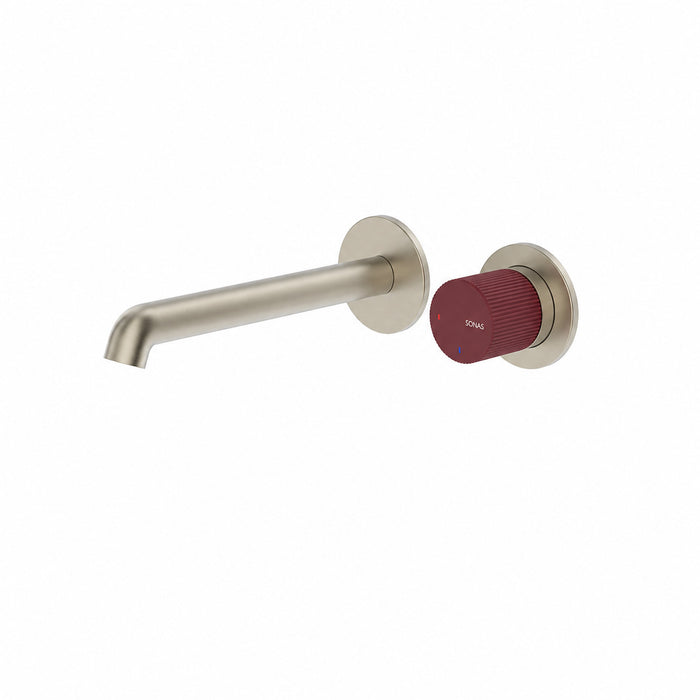 Sonas Reed Wall Mounted Basin Mixer Tap