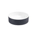 Sonas Reed Round Ceramic Fluted Countertop Basin - Cobalt