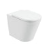 Sonas Reflections Rimless Back to Wall Toilet And Seat