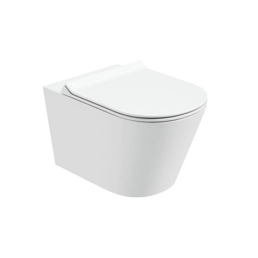 Sonas Reflections Rimless Wall Hung Toilet And Seat - Slim