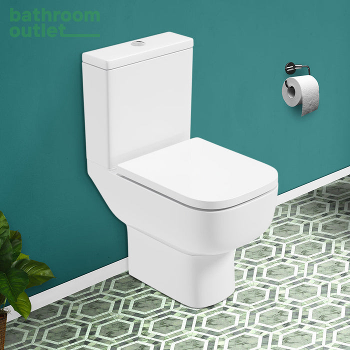 Sonas Rubix Rimless Close Coupled Toilet With Cistern