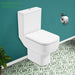 Sonas Rubix Rimless Close Coupled Toilet With Cistern