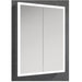 Sonas Sansa 1 Door Illuminated LED Mirror Cabinet - 700mm x