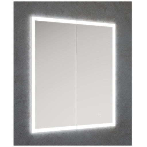 Sonas Sansa 1 Door Recessed Illuminated LED Mirror Cabinet