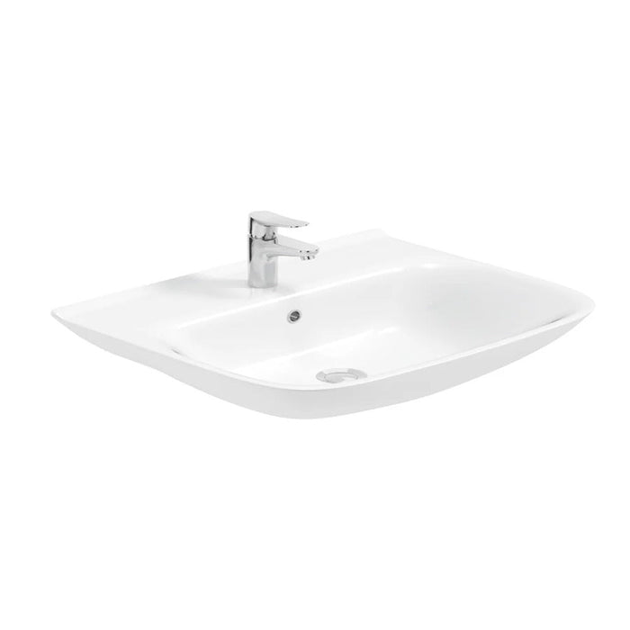 Sonas Scala Semi Recessed Basin 520mm Wide 1 Tap Hole