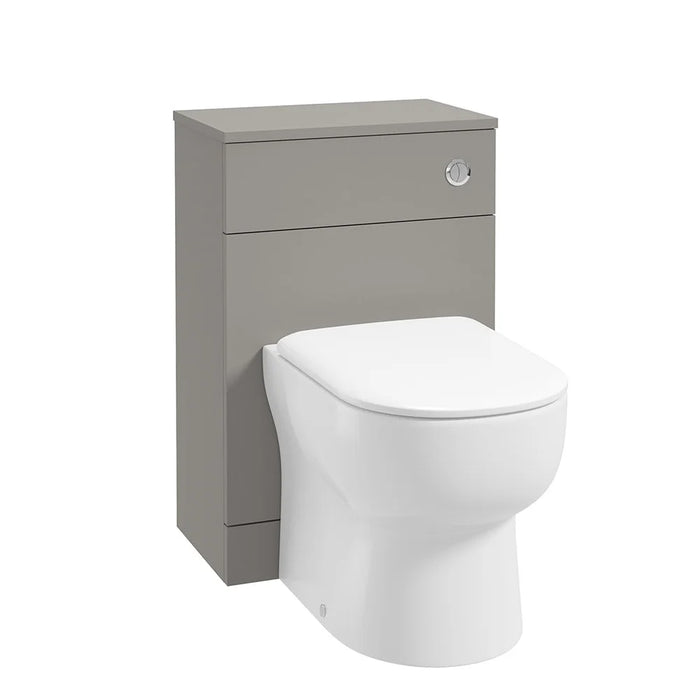 Sonas Scandinavian Back To Wall WC Unit - Matt Khaki