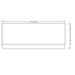 Sonas Scandinavian Front Bath Panel - Bath Panels