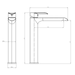 Sonas Scope Tall Basin Mixer Tap - Tall Basin Mixer Taps