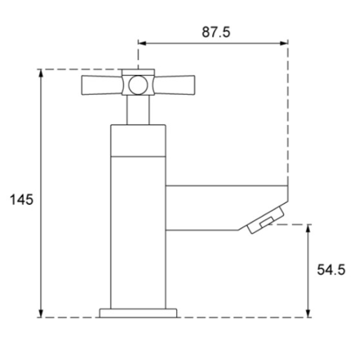 Sonas Series C Basin Taps - Chrome