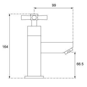 Sonas Series C Bath Taps - Chrome