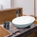 Sonas Skal Oval 600mm Countertop Basin With Waste - Matt