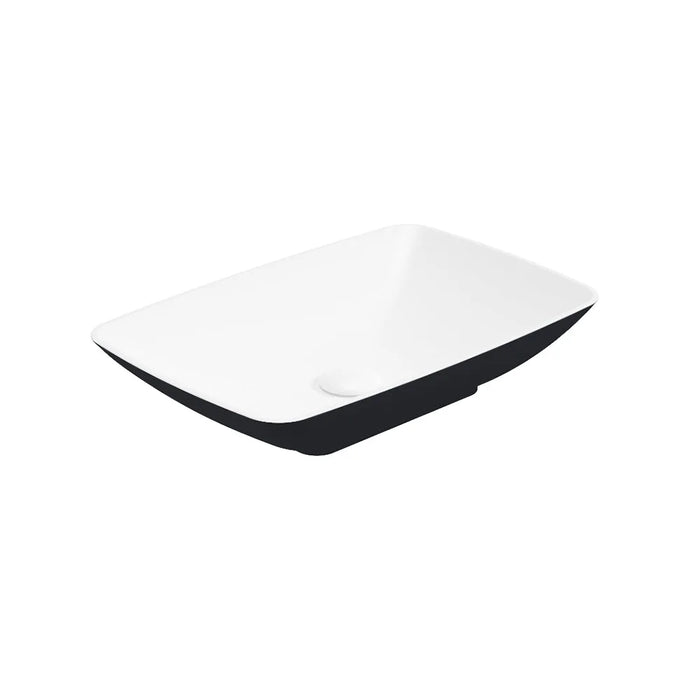 Sonas Skal Rectangular Countertop Basin And Waste 600mm Wide