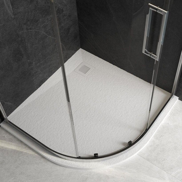 Sonas Slate Antislip Quadrant Shower Tray With Waste