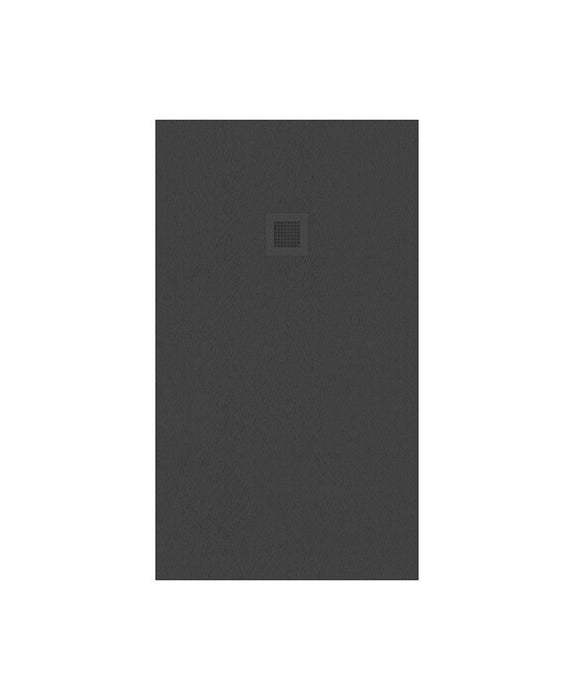 Sonas Slate Antislip Rectangular Shower Tray With Waste